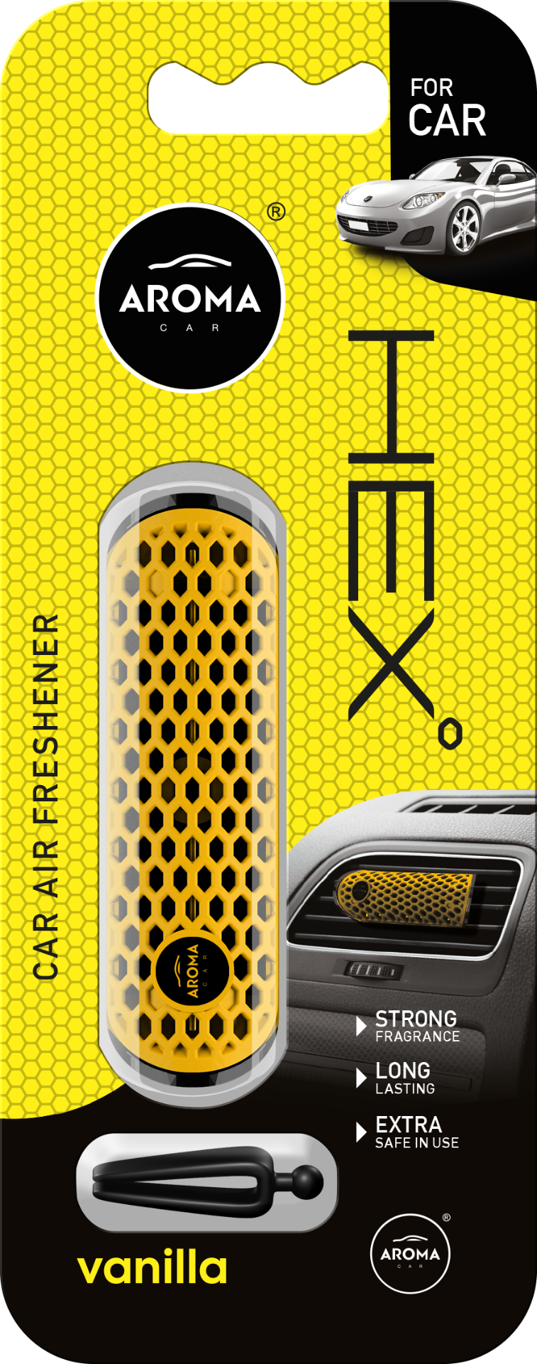 Hex Vent Air Freshener — Vanilla