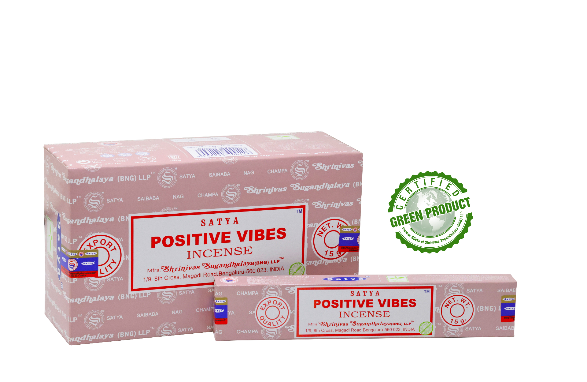 Satya Positive Vibes Incense